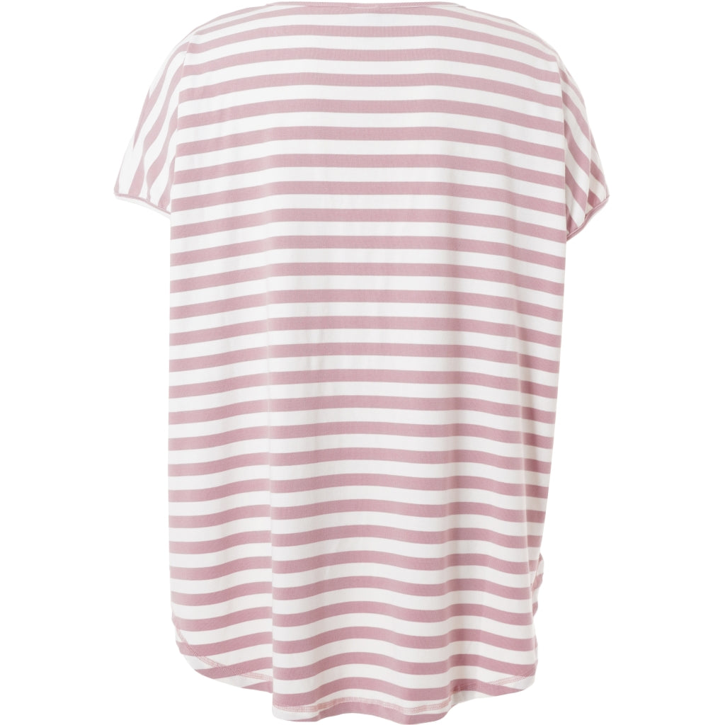 Gozzip Woman GGitte T-shirt T-Shirt Offwhite/Rose