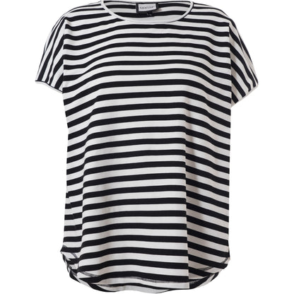 Gozzip Woman GGitte T-shirt T-Shirt Offwhite/black