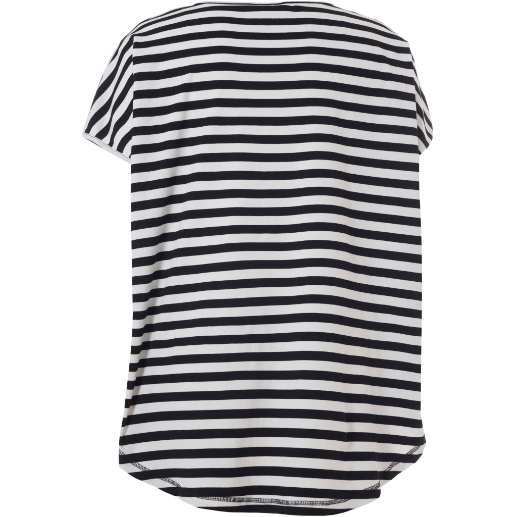 Gozzip Woman GGitte T-shirt T-Shirt Offwhite/black