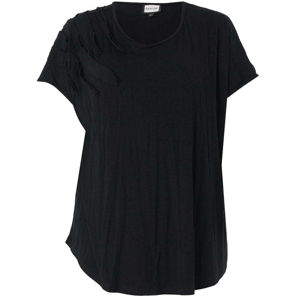 Gozzip Woman GGitte T-shirt T-Shirt Black