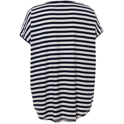 Gozzip Woman GGitte T-shirt striped T-Shirt Navy stripe