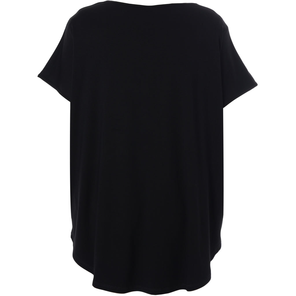 Gozzip Woman GGitte T-shirt with print T-Shirt Black