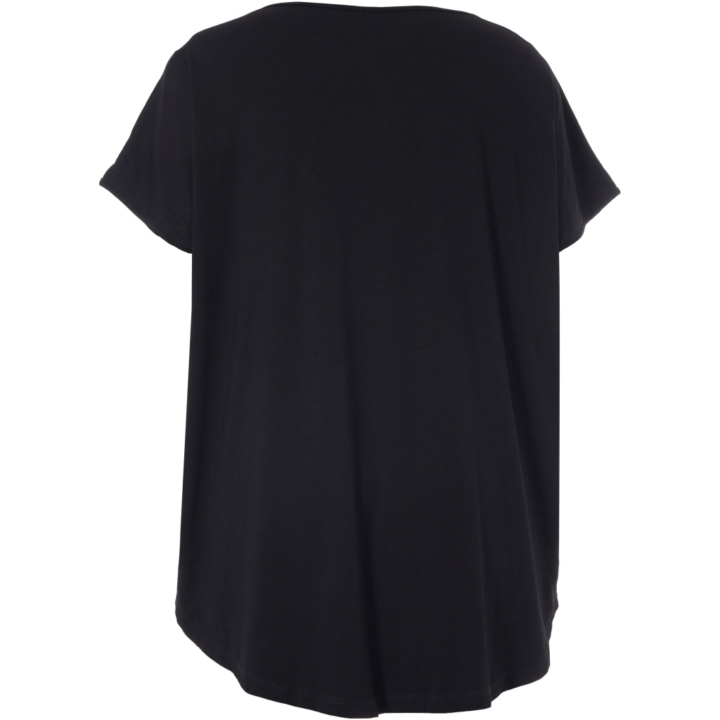 Gozzip Woman GGitte T-shirt with print T-Shirt Black