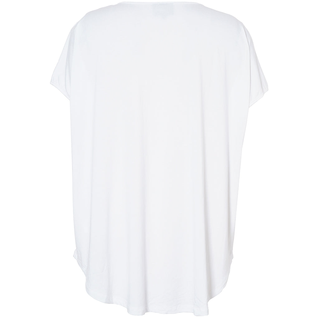 Gozzip Woman GGitte T-shirt with print T-Shirt White