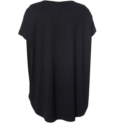 Gozzip Woman GGitte T-shirt with print T-Shirt Black