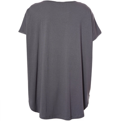 Gozzip Woman GGitte T-shirt with print T-Shirt Charcoal