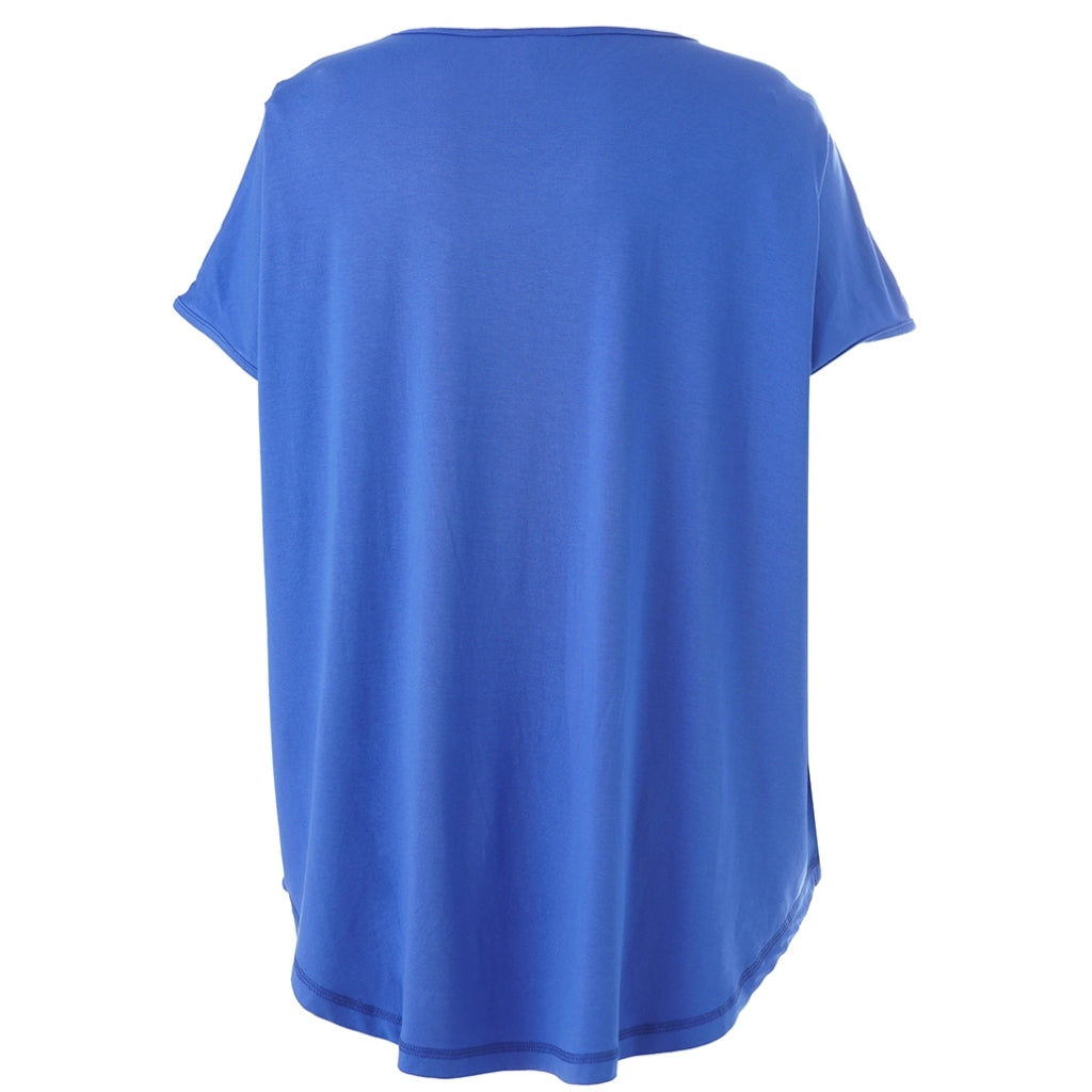 Gozzip Woman GGitte T-shirt with print T-Shirt Blue