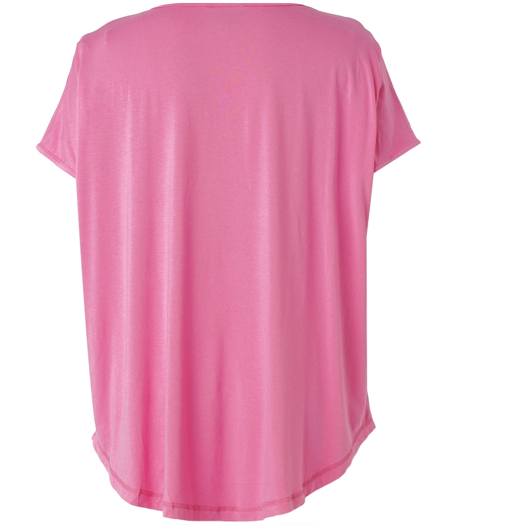 Gozzip Woman GGitte T-shirt with print T-Shirt Pink