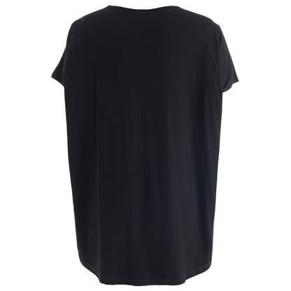 Gozzip Woman GGitte T-shirt with print T-Shirt Black