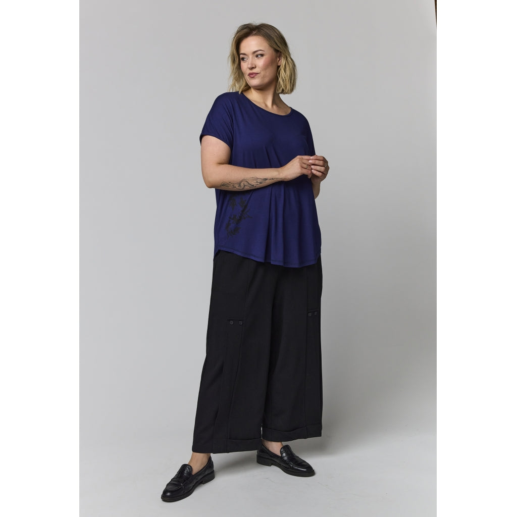 Gozzip Woman GGitte T-shirt with print T-Shirt Navy