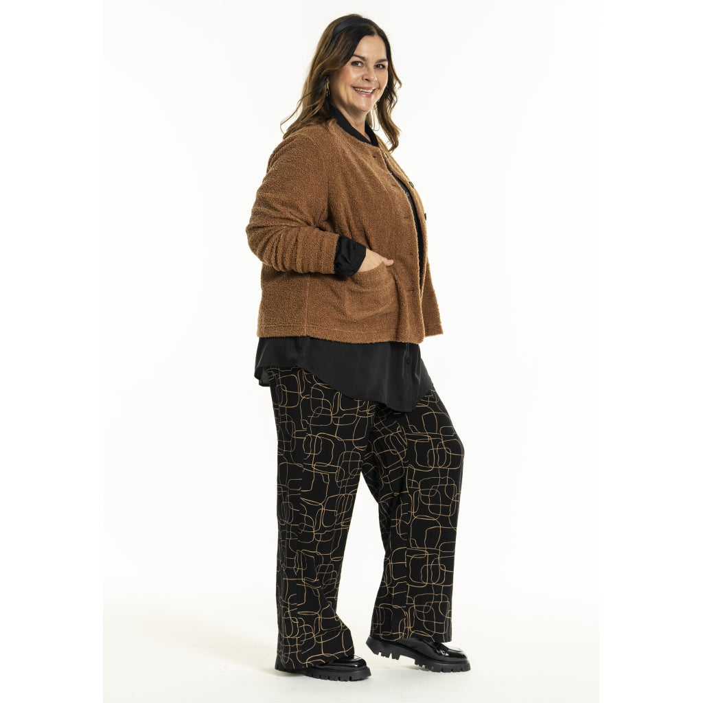 Gozzip Woman GGritt Cardigan Cardigan Camel