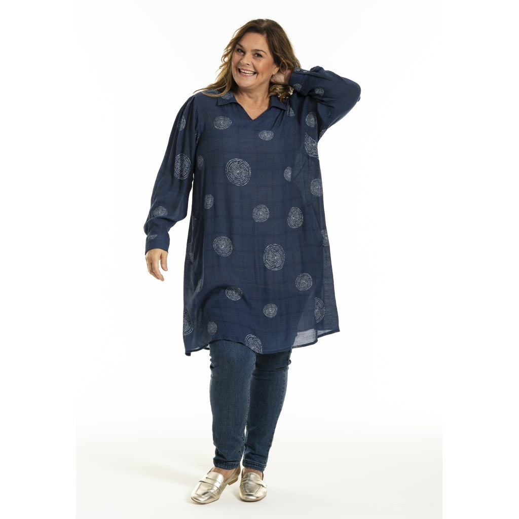 Gozzip Woman GGyda Tunic Tunic Navy