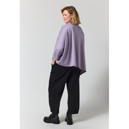 Gozzip Woman GHannah Poncho Poncho Heather