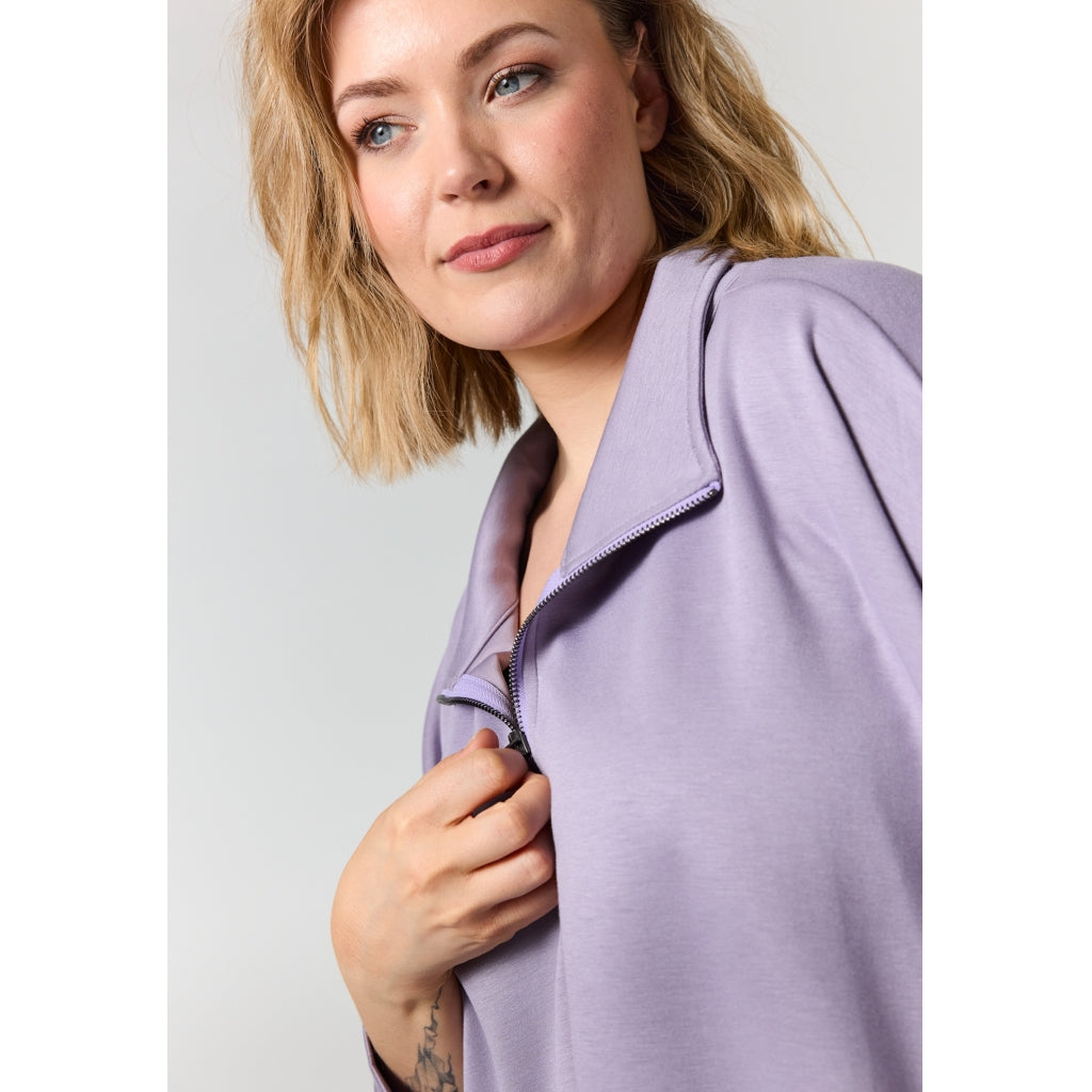Gozzip Woman GHannah Poncho Poncho Heather