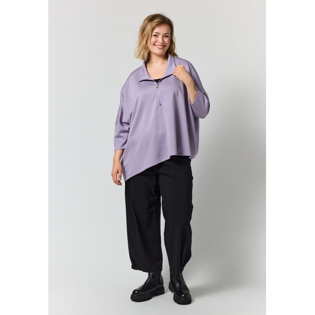 Gozzip Woman GHannah Poncho Poncho Heather