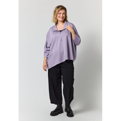 Gozzip Woman GHannah Poncho Poncho Heather