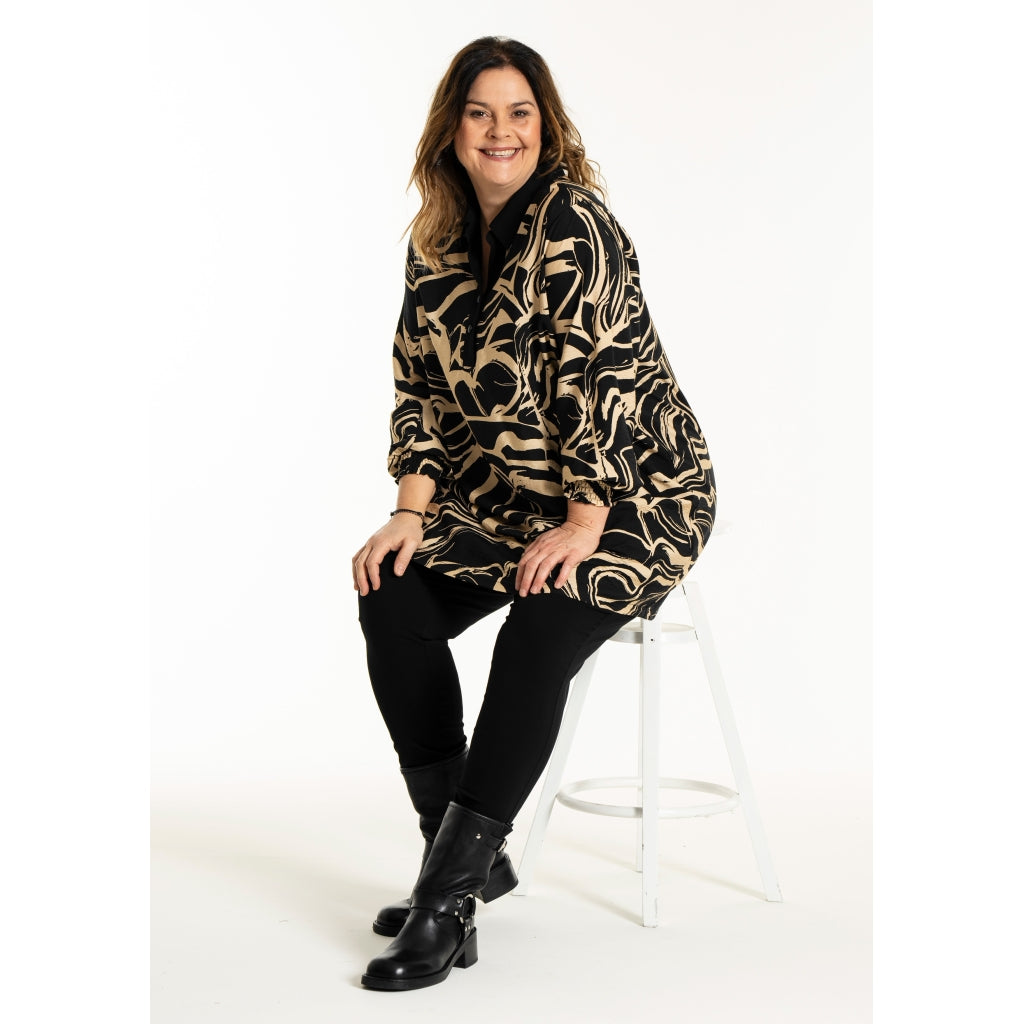 Gozzip Woman GHarper Tunic Tunic Black/Latte