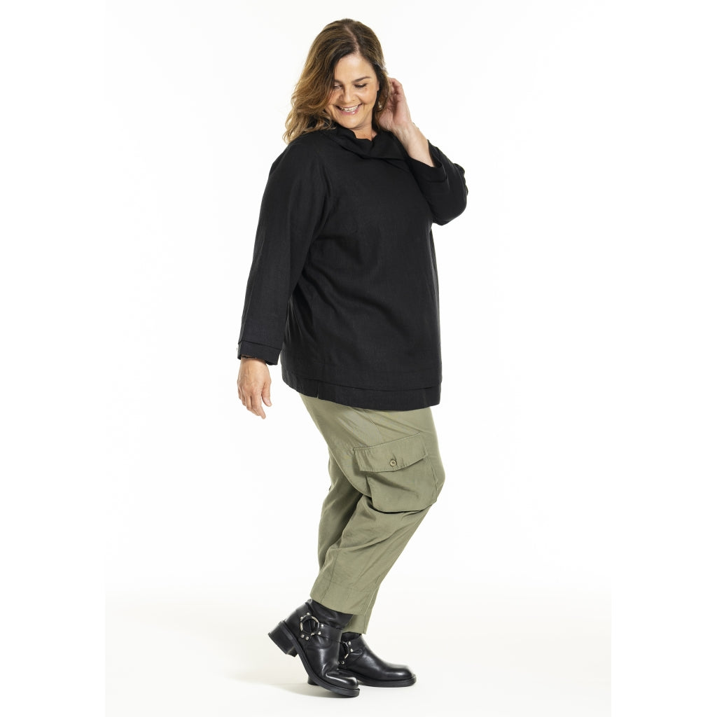 Gozzip Woman GIlian Blouse Blouse Black