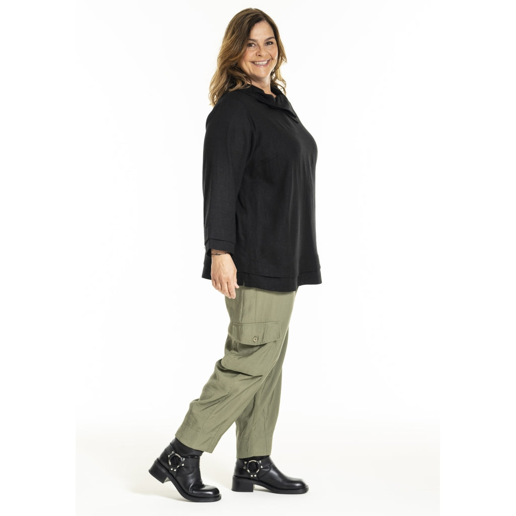 Gozzip Woman GIlian Blouse Blouse Black