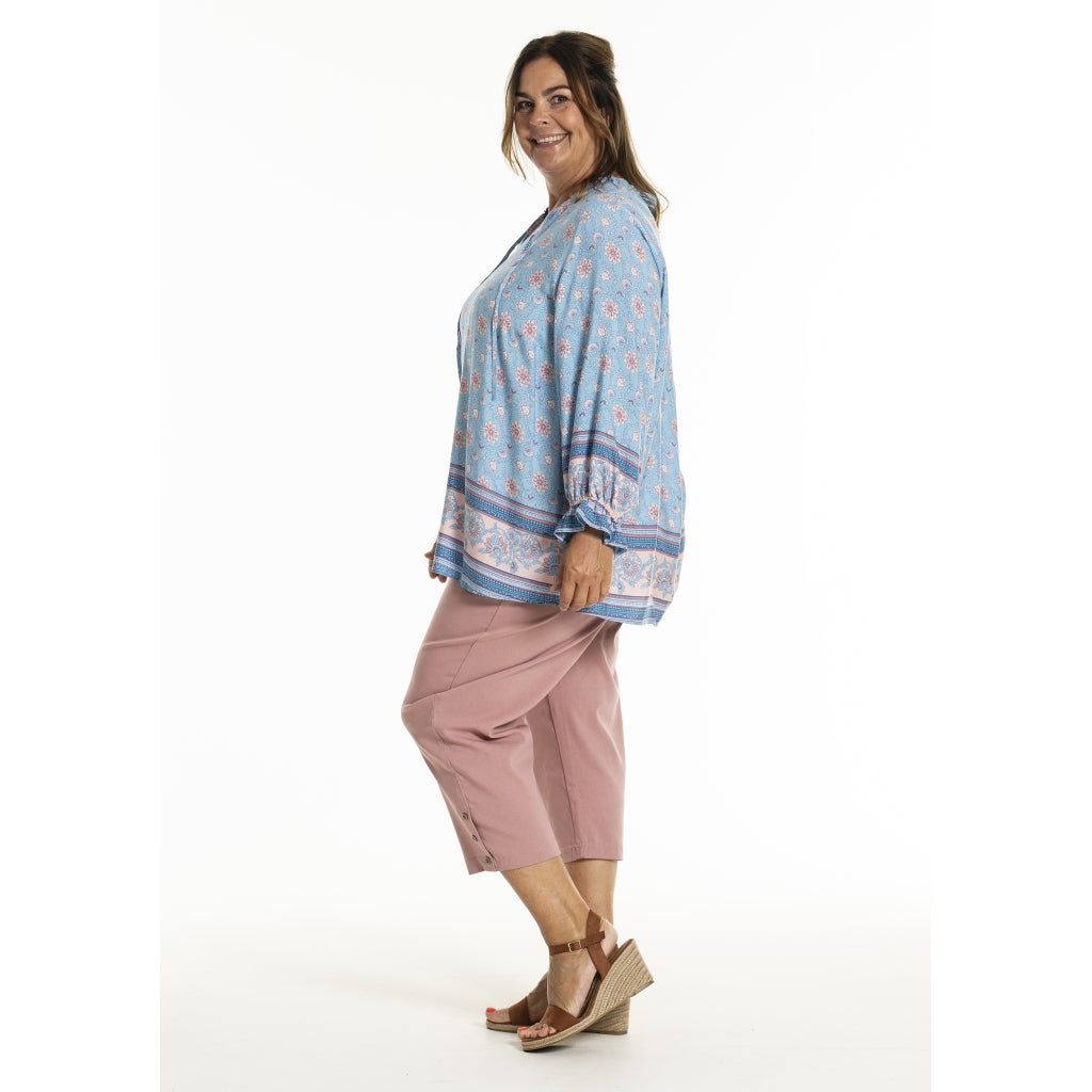Gozzip Woman GIma Blouse Blouse Blue-Rose