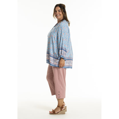 Gozzip Woman GIma Blouse Blouse Blue-Rose