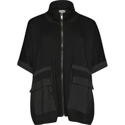 Gozzip Woman GIvana Poncho Poncho Black