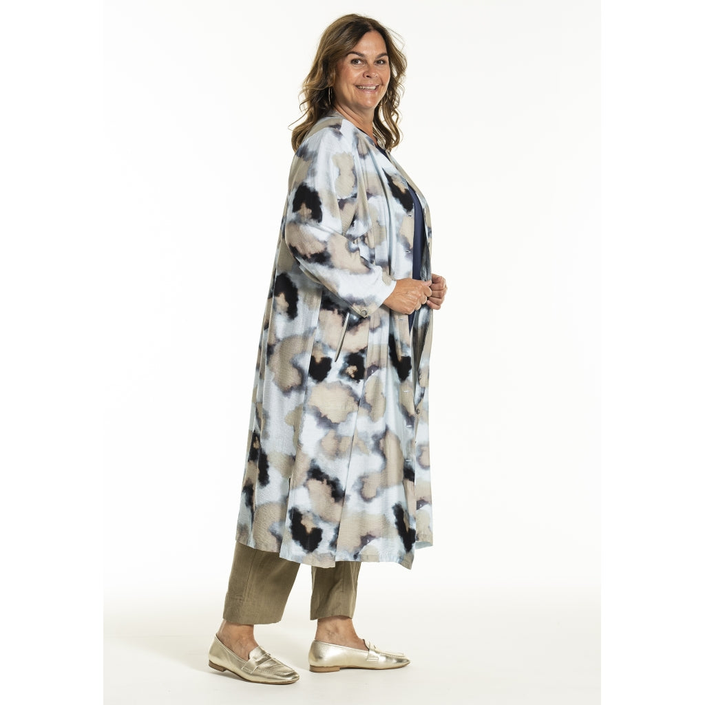 Gozzip Woman GJade Dress Dress Blue watercolor