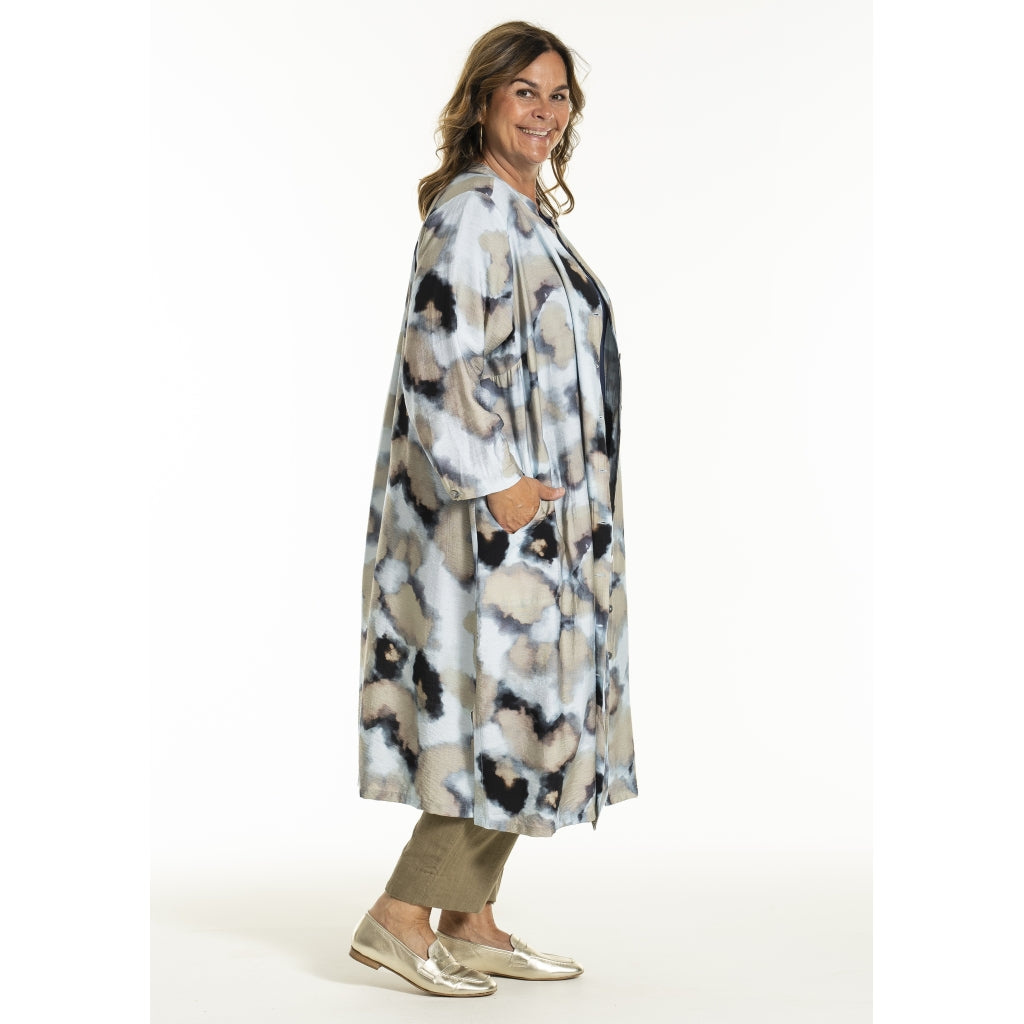 Gozzip Woman GJade Dress Dress Blue watercolor