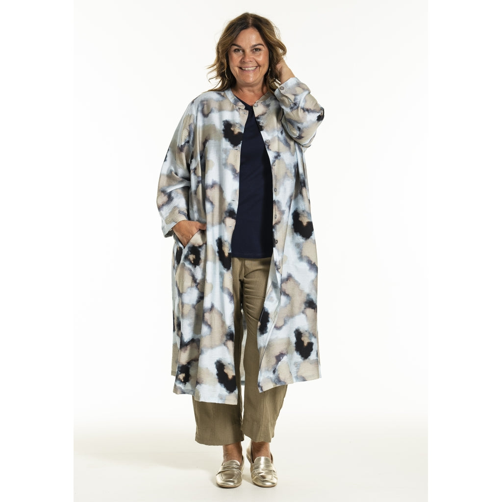 Gozzip Woman GJade Dress Dress Blue watercolor