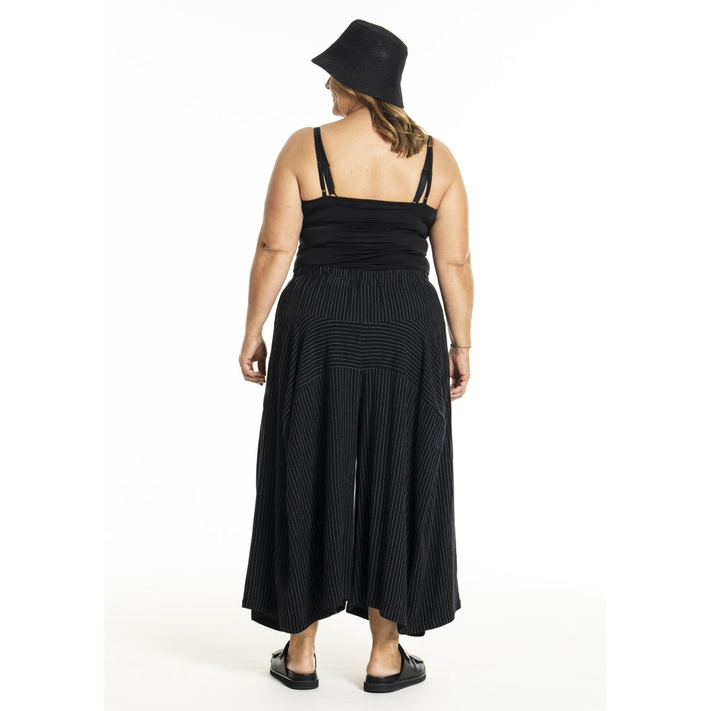 Gozzip Woman GJani Pants Pants Black Stripe