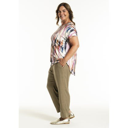 Gozzip Woman GJanni Pants Pants Clay