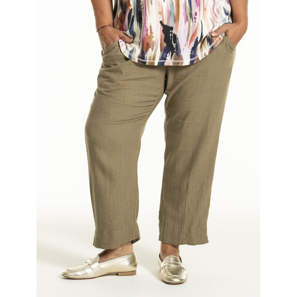 Gozzip Woman GJanni Pants Pants Clay