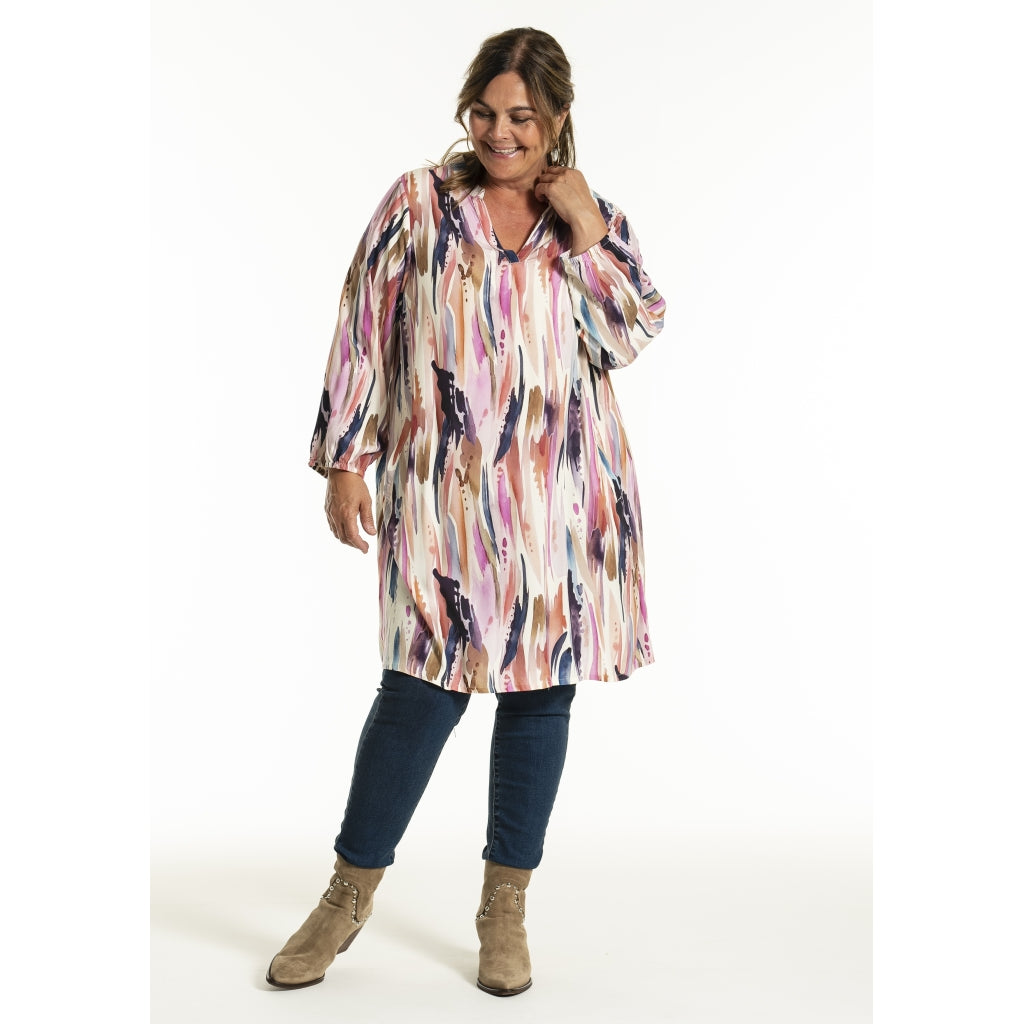 Gozzip Woman GJeana Tunic Tunic Multi color print