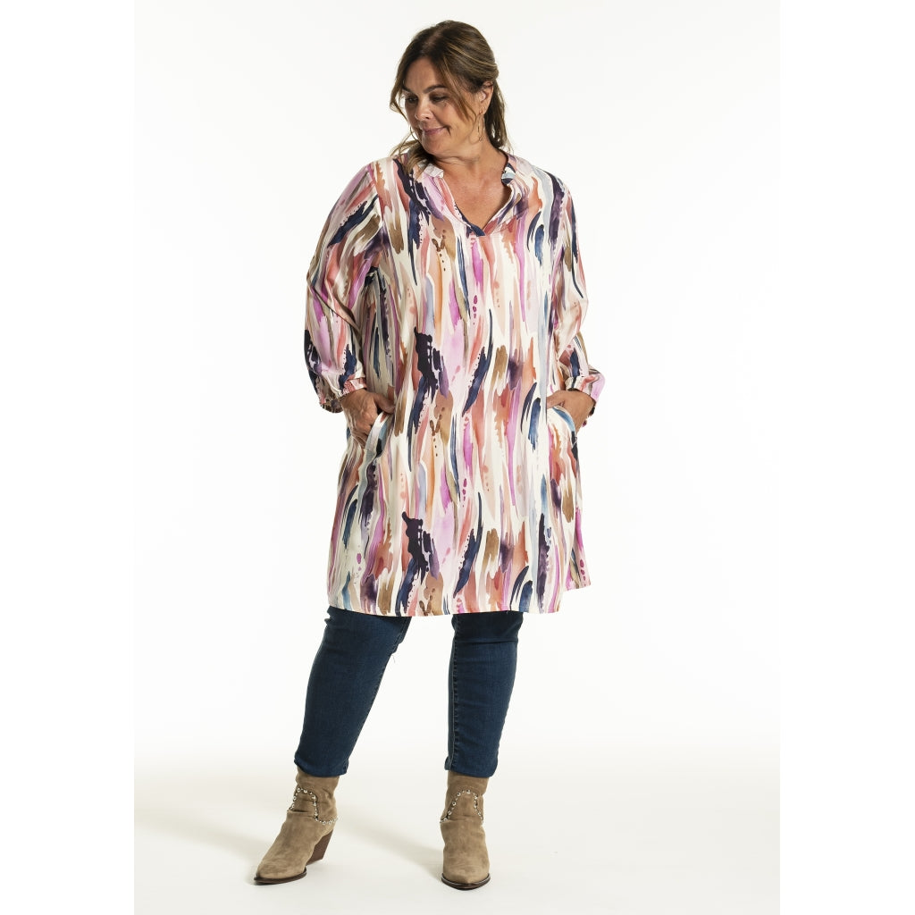 Gozzip Woman GJeana Tunic Tunic Multi color print