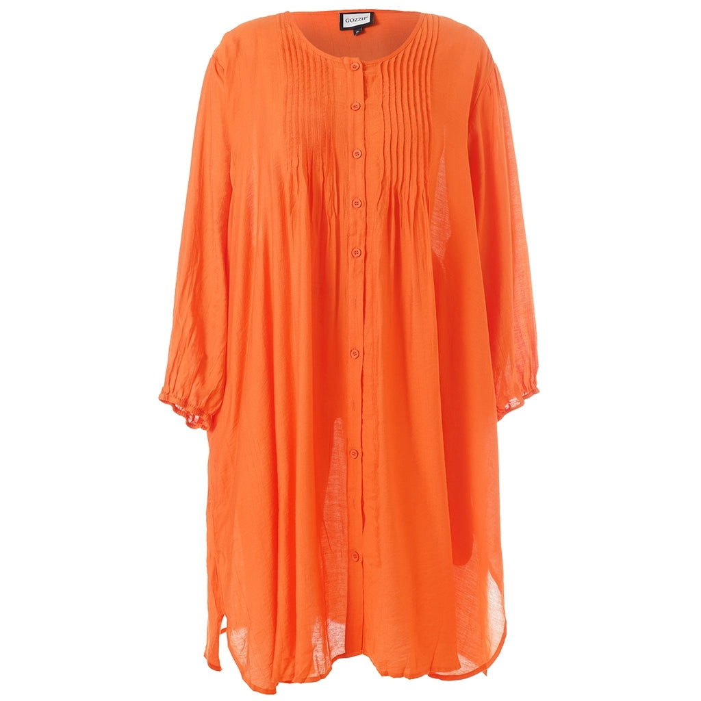 Gozzip Woman GJoe Shirt Tunic Shirt Tunic Orange