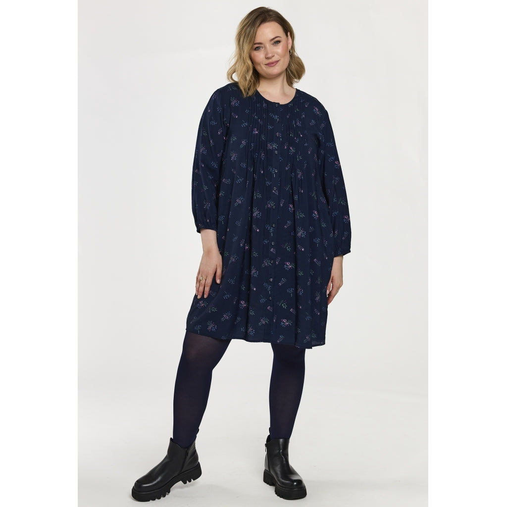 Gozzip Woman GJohanne Shirt Tunic Shirt Tunic Navy Print