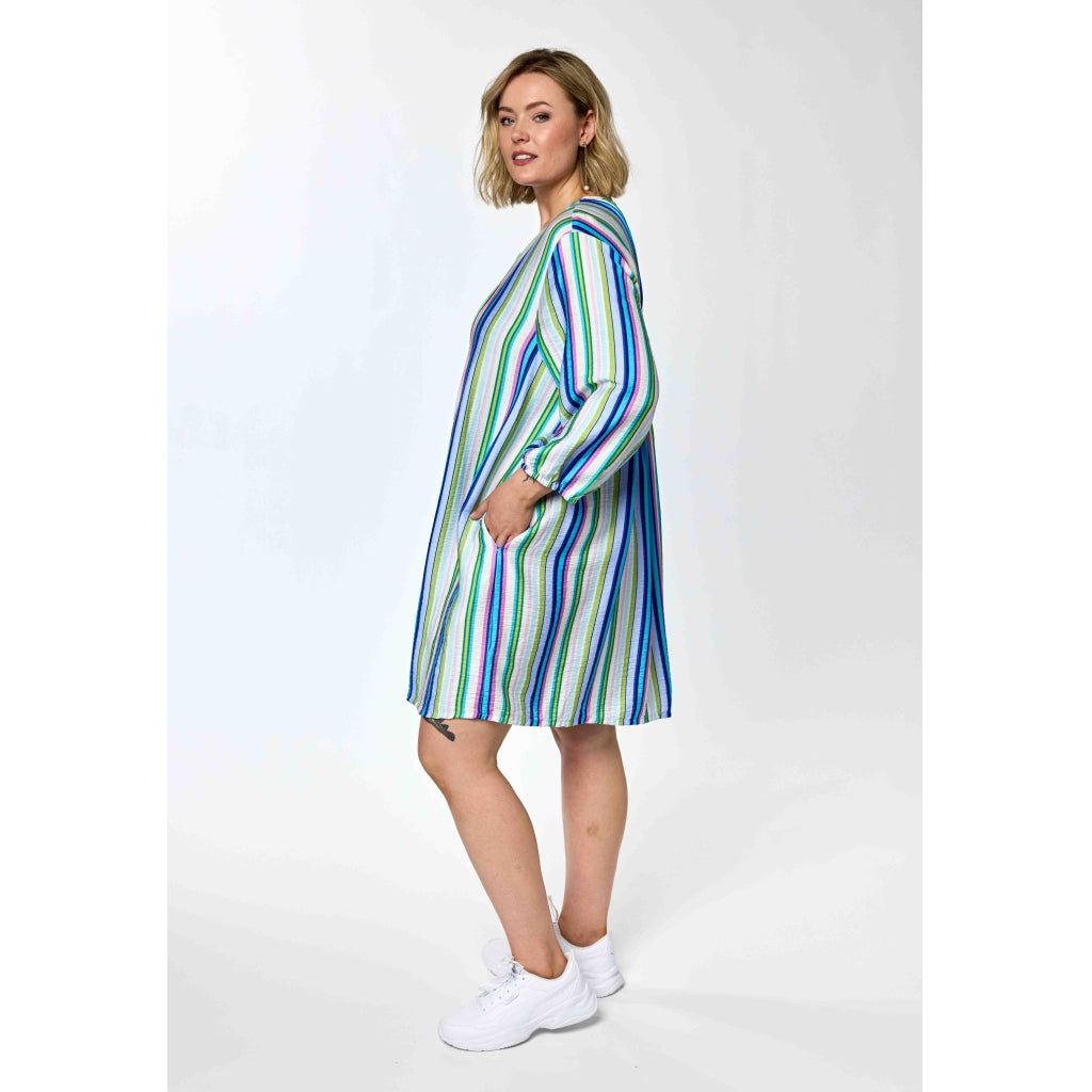 Gozzip Woman GJohanne Shirt Tunic Shirt Tunic Green Print