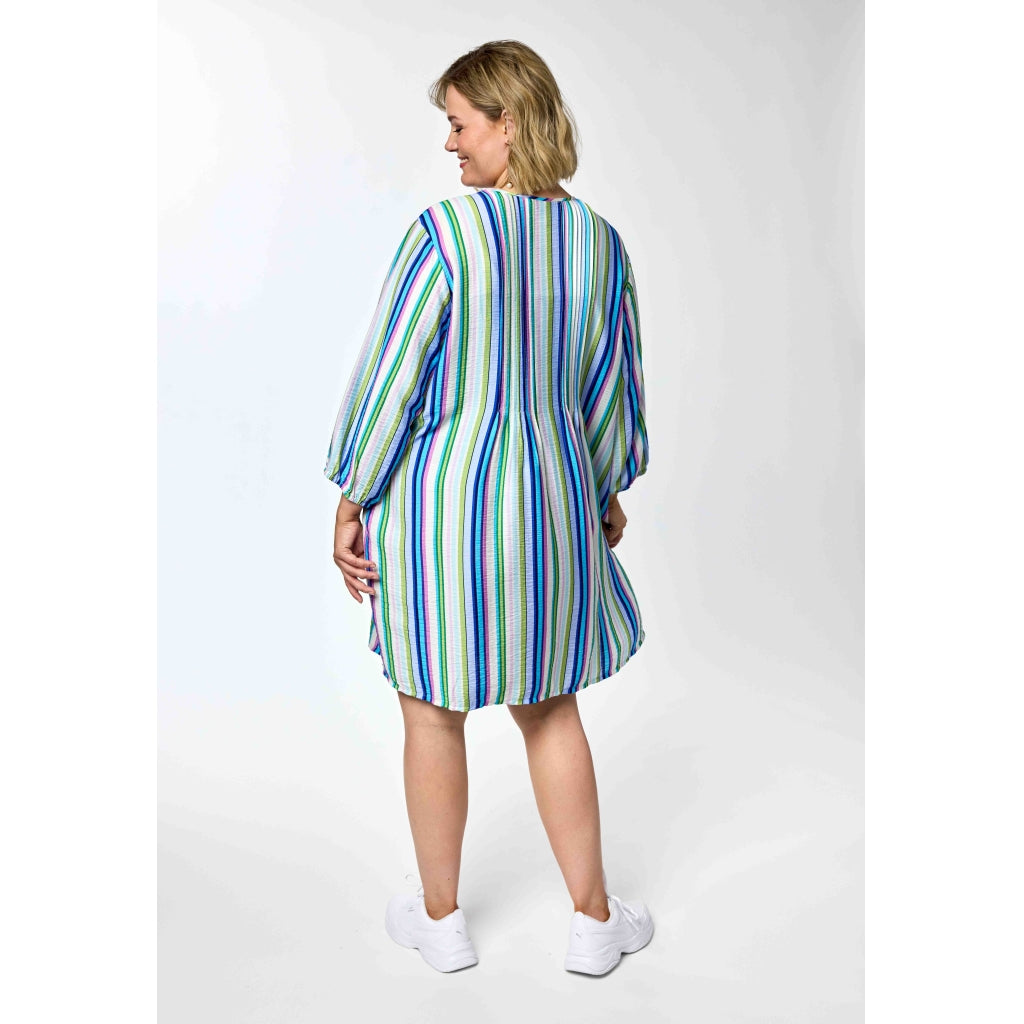 Gozzip Woman GJohanne Shirt Tunic Shirt Tunic Green Print