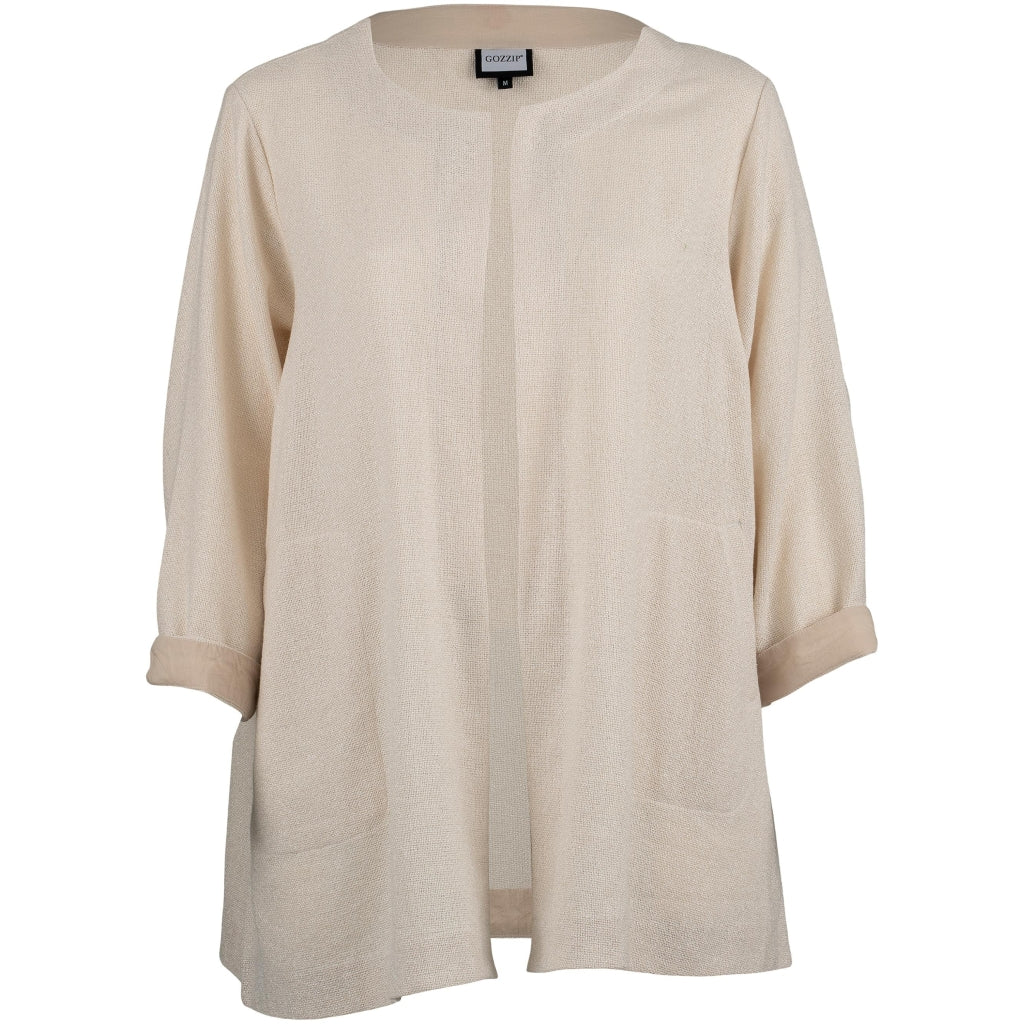 Gozzip Woman GJosefin Cardigan Cardigan Offwhite