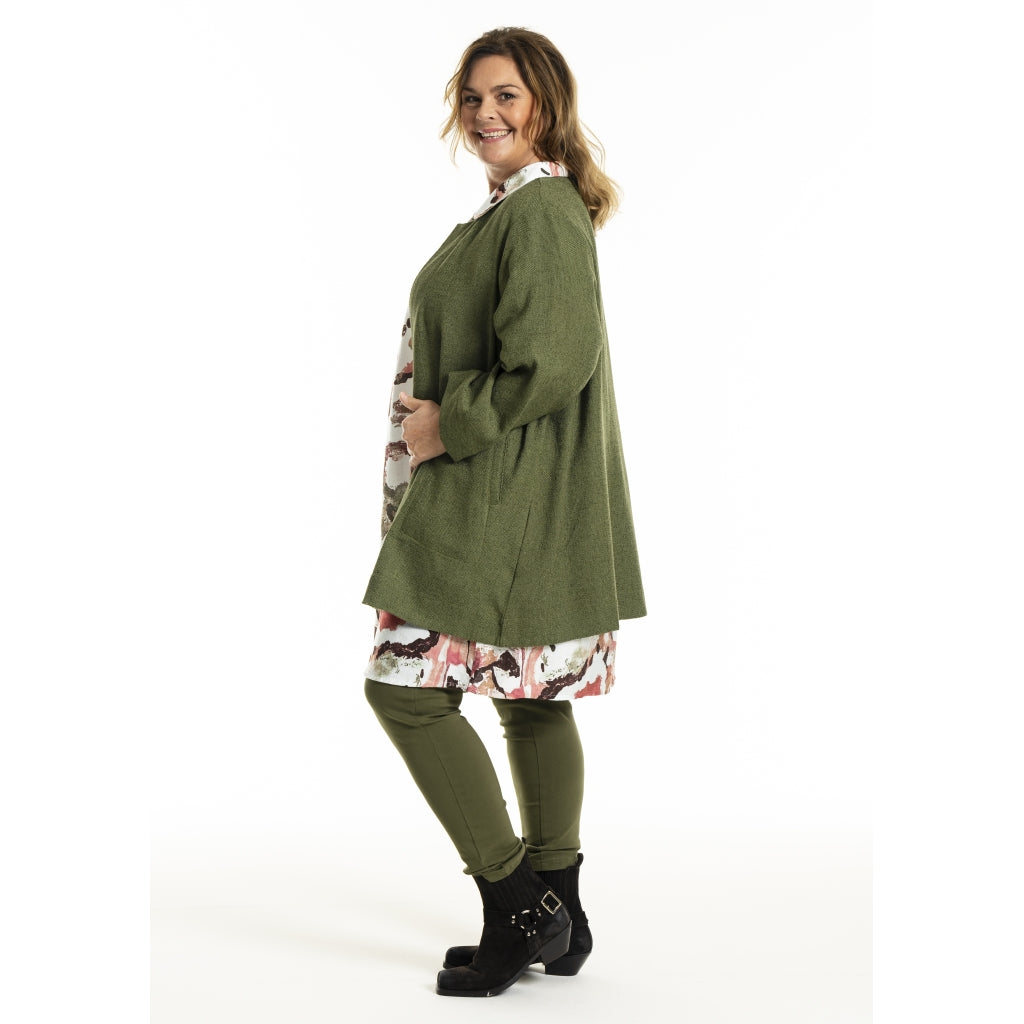 Gozzip Woman GJosefin Cardigan Cardigan Olive