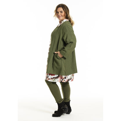 Gozzip Woman GJosefin Cardigan Cardigan Olive