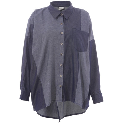 Gozzip Woman GJudit Oversized Shirt Oversize shirt Denim Blue