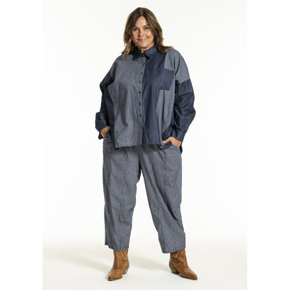 Gozzip Woman GJudit Oversized Shirt Oversize shirt Denim Blue