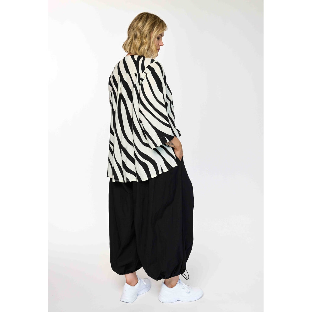 Gozzip Woman GJudy Blouse Blouse Black/Offwhite