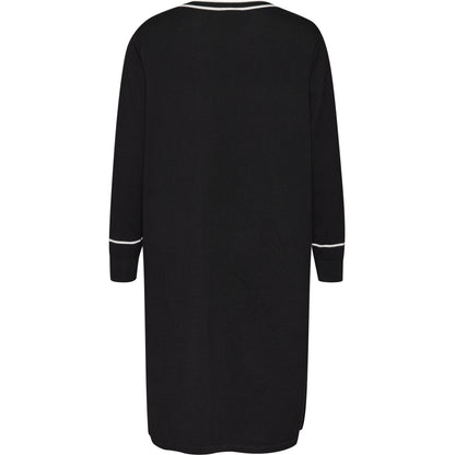 Gozzip Woman GKajsa Long Cardigan Long Cardigan Black/Offwhite