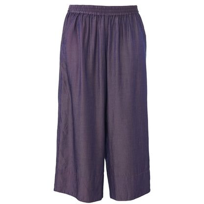 Gozzip Woman GKarina Loose 3/4 pants Loose Pant Purple