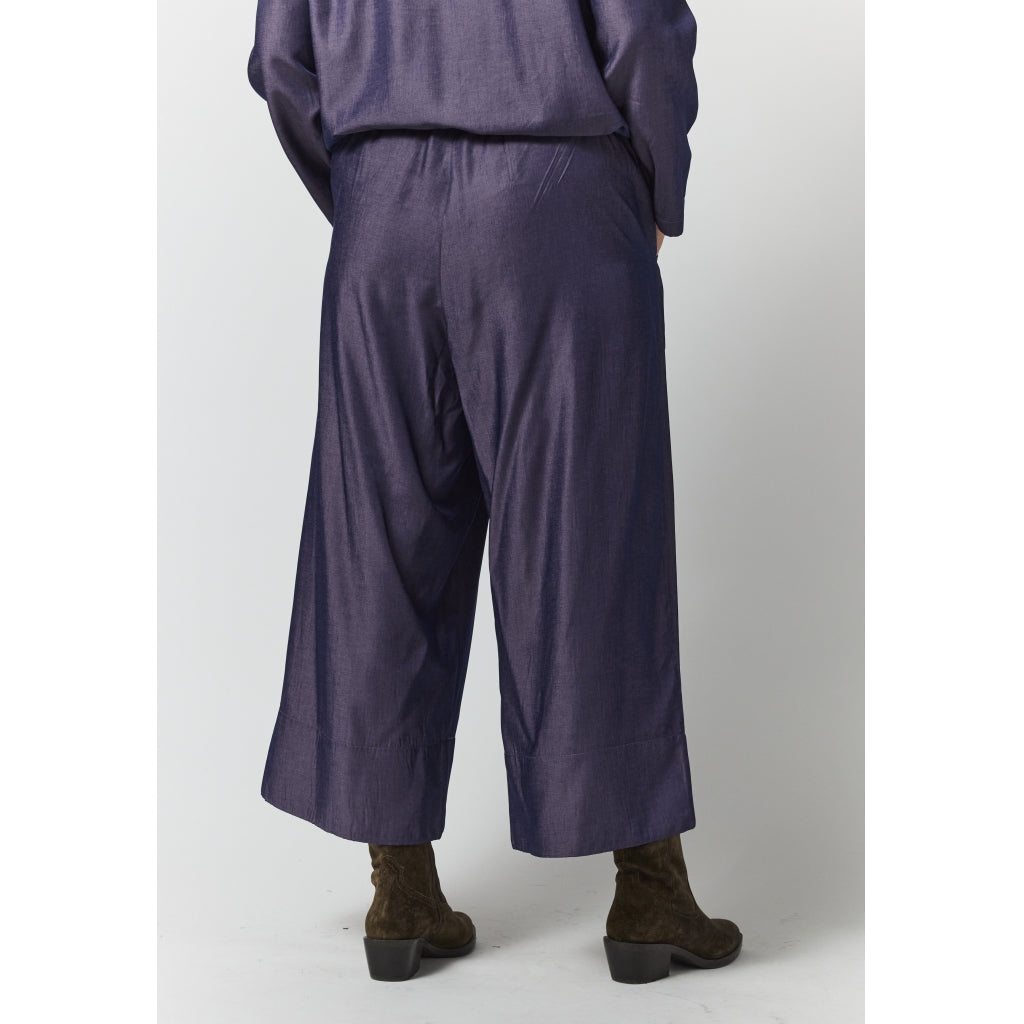 Gozzip Woman GKarina Loose 3/4 pants Loose Pant Purple