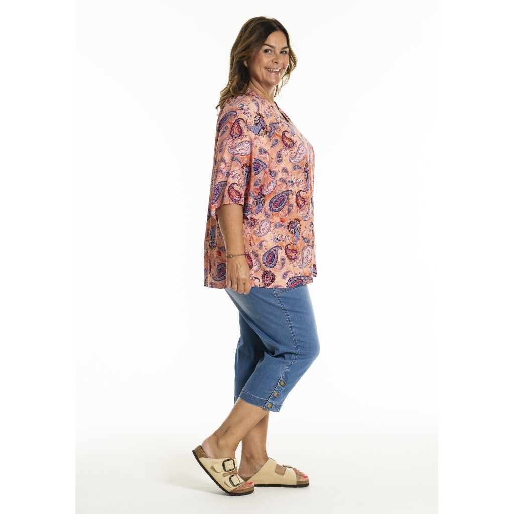 Gozzip Woman GKarna Blouse Blouse Coral