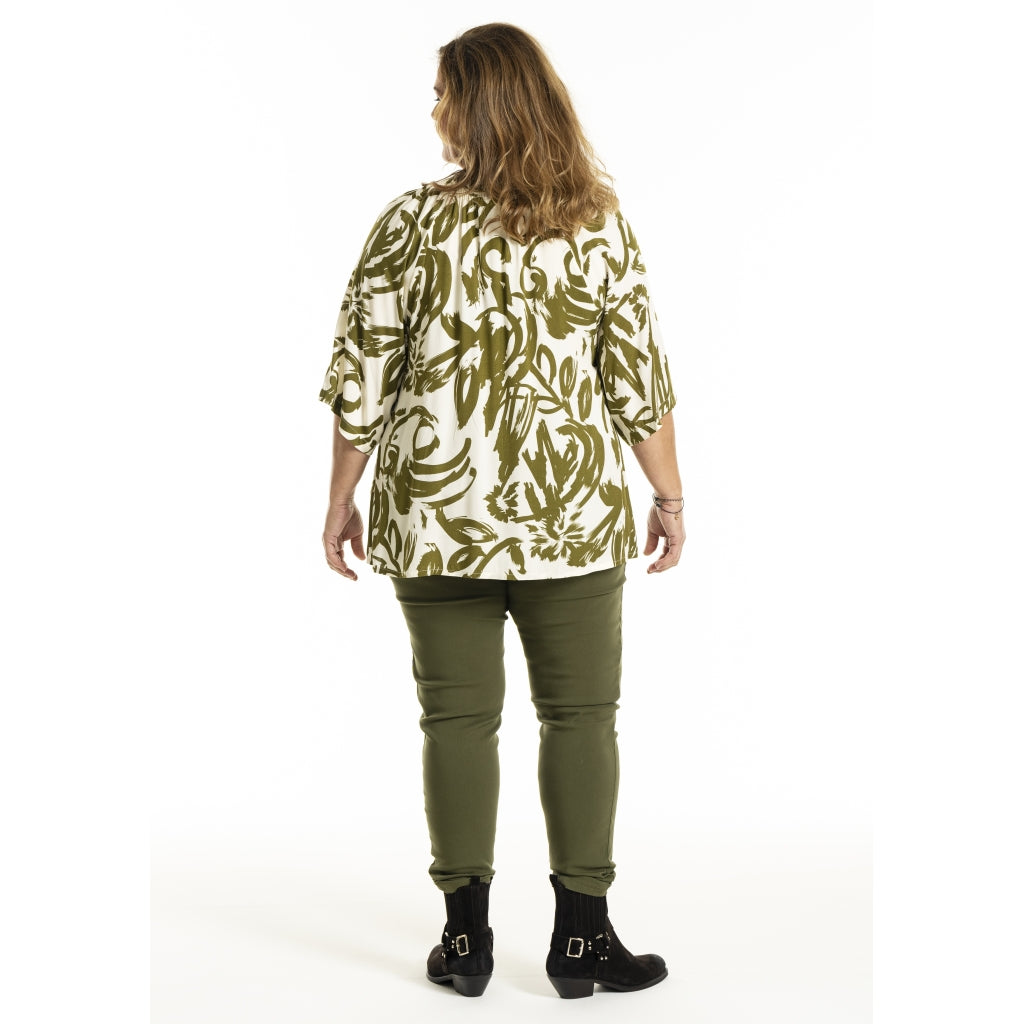 Gozzip Woman GKarna Blouse Blouse Offwhite-olive