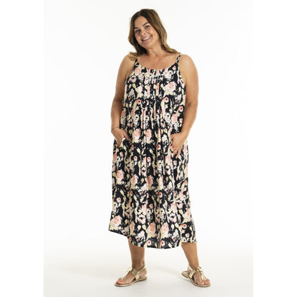 Gozzip Woman GKarole Strapdress Dress Black printed